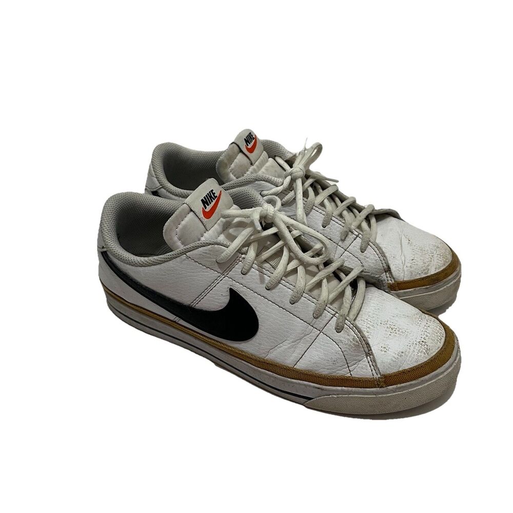 Nike Mens Court Legacy NN DH3162-100 White Casual Shoes Sneakers Size 8